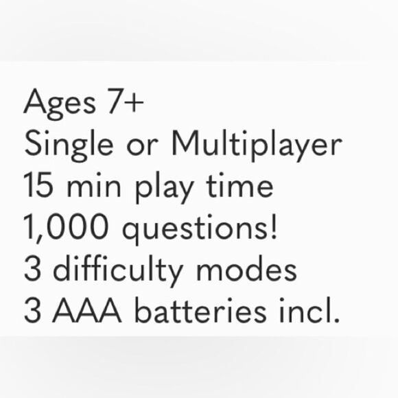 Pokemon Trainer Toy Trivia Game Batteries - Picture 5 of 5